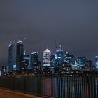 Londra: le luci della City di sera