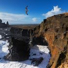 Londrangar basalt cliffs