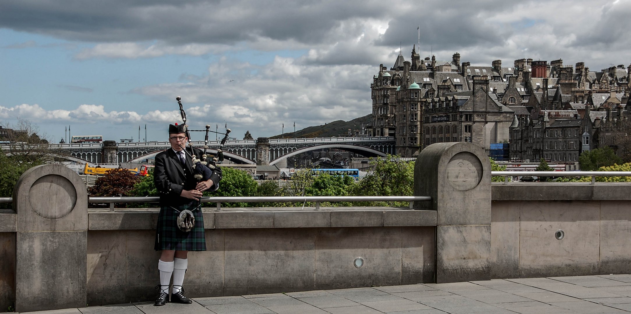 Lone Piper of Edinburgh