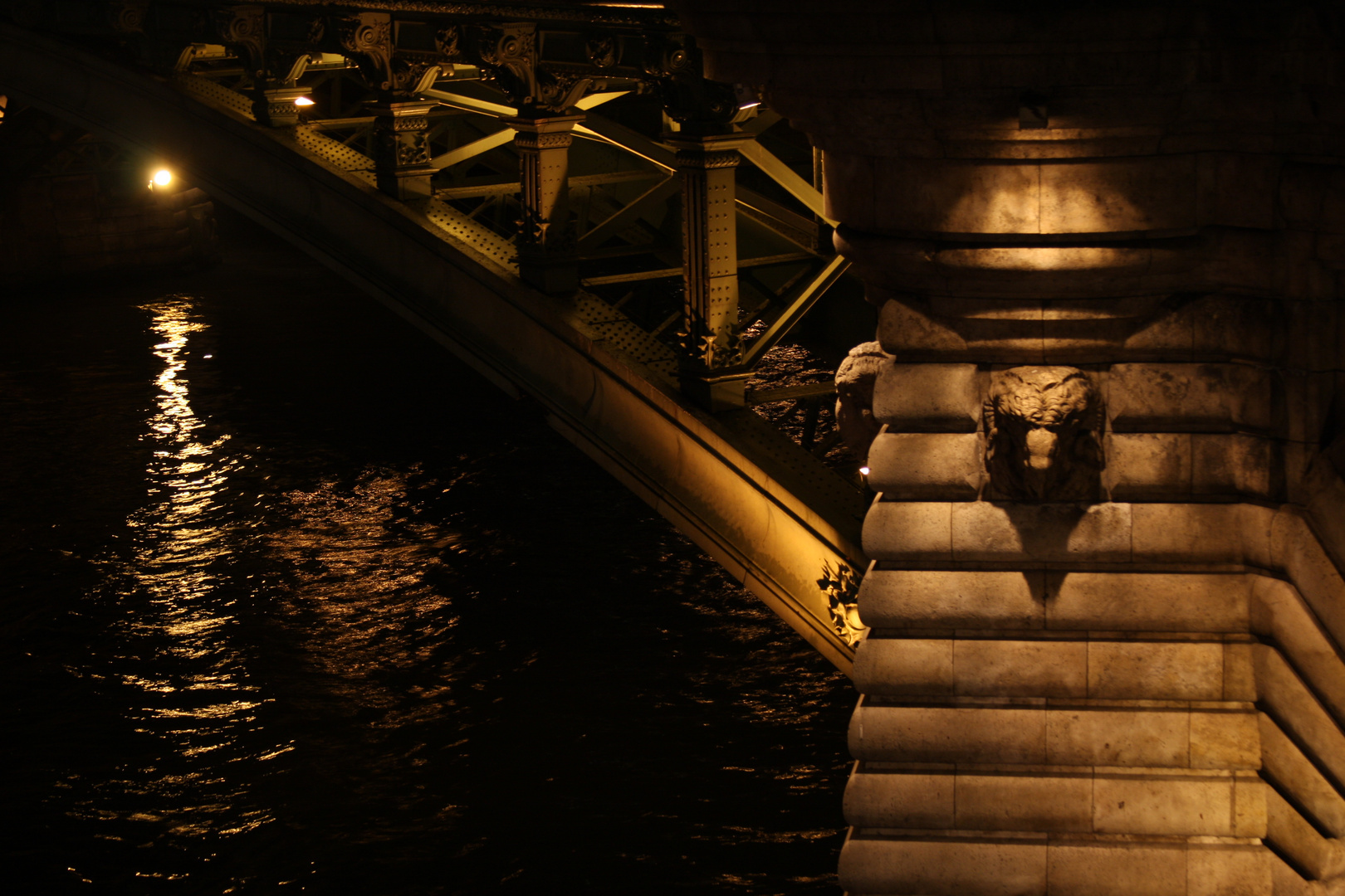 Loneliness by the bridge