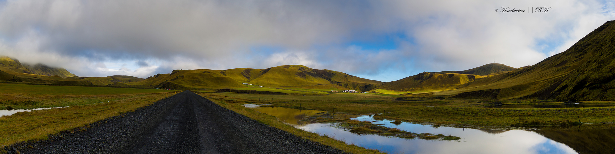 Loneliness Road in Iceland