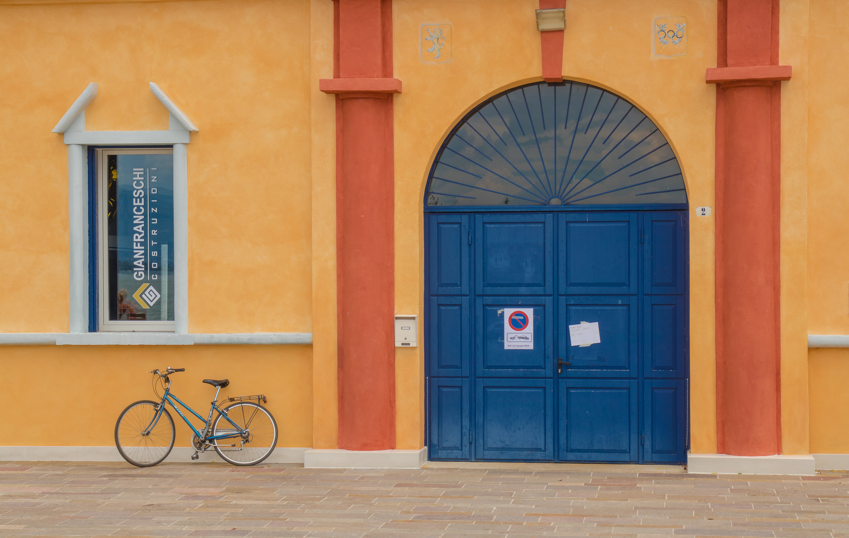 Lonely bike in Bardolino