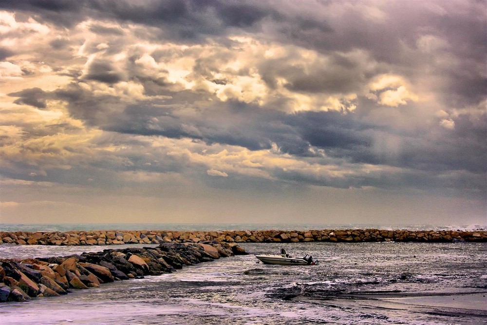 Lonely boat