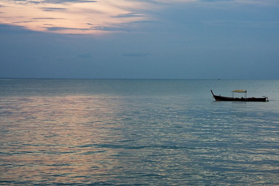 lonely boat