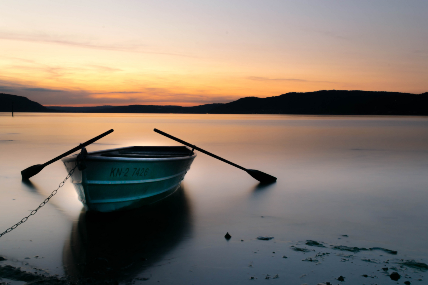 Lonely boat