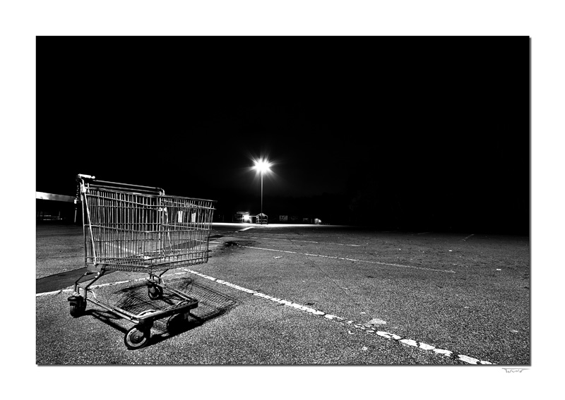 Lonely Cart, Metro, Recklinghausen, Germany, 2006