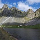 lonely farm in Eystrahorn