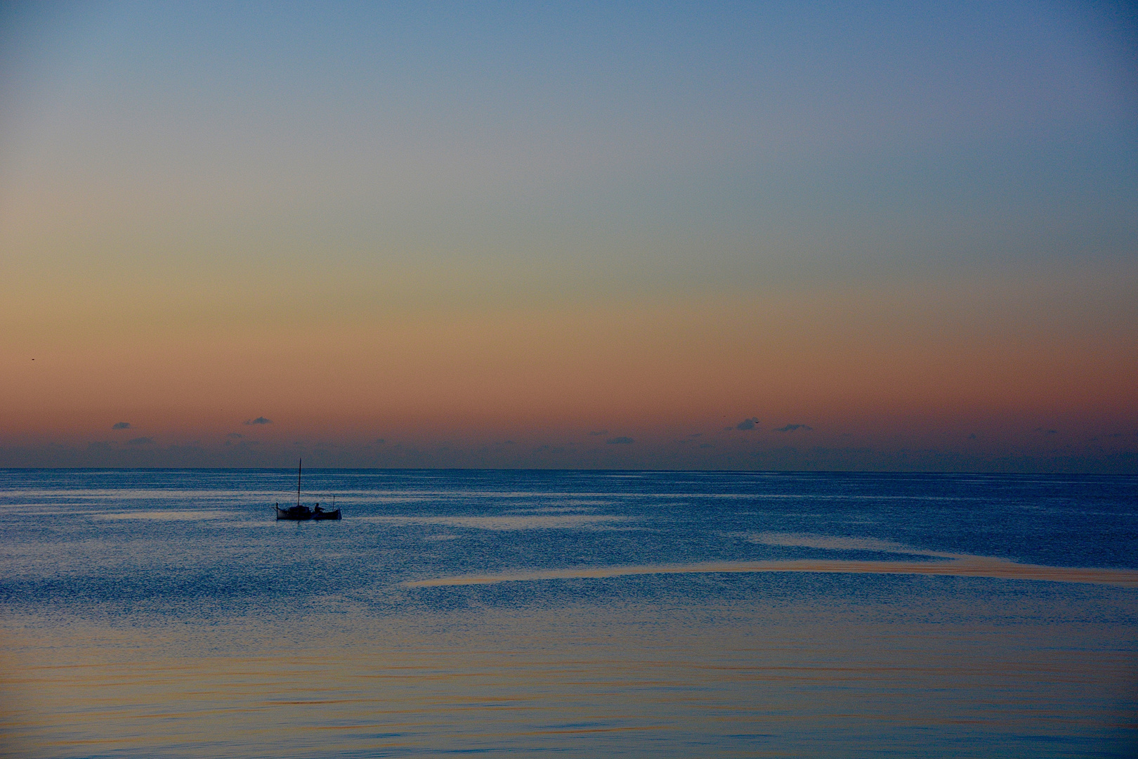 Lonely fisherman