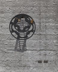 Lonely gaskets on the wall