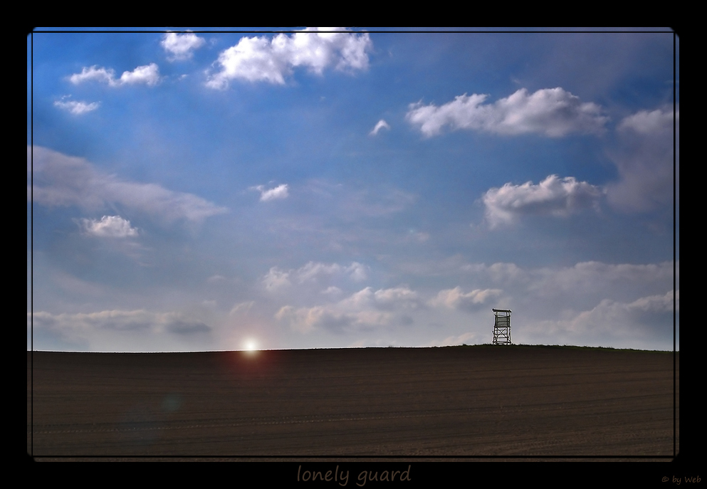 lonely guard - einsamer Wächter