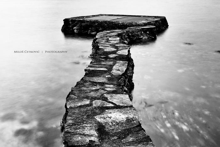 Lonely pier