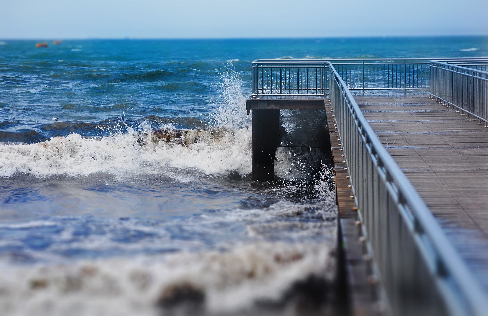 lonely pier