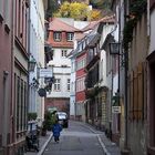 Lonely road in Heidelberg