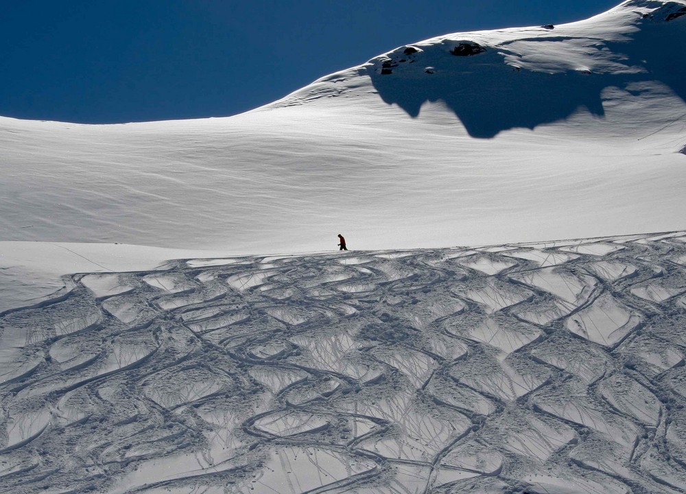 Lonely Skier