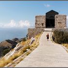 Lonely walk to Njegos' Mausoleum