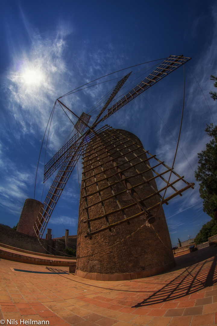 lonely windmill