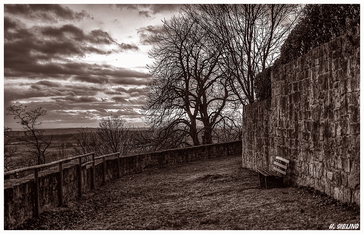 * * * lonesome bench * * *