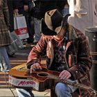 Lonesome Cowboy on a Christmas Shopping Mile