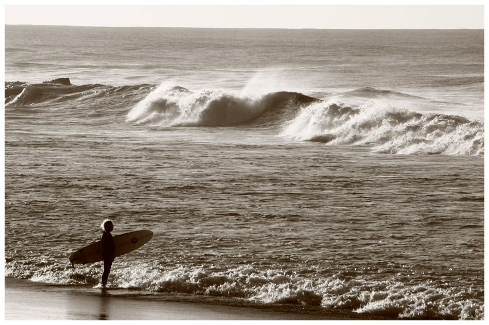 Lonesome Surfer von Christian Bucanac