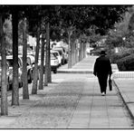 lonesome walking man