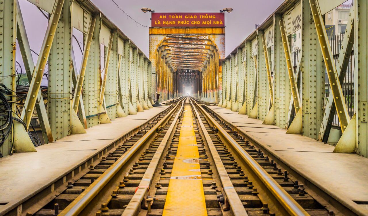 Long Bien- Brücke, Hanoi