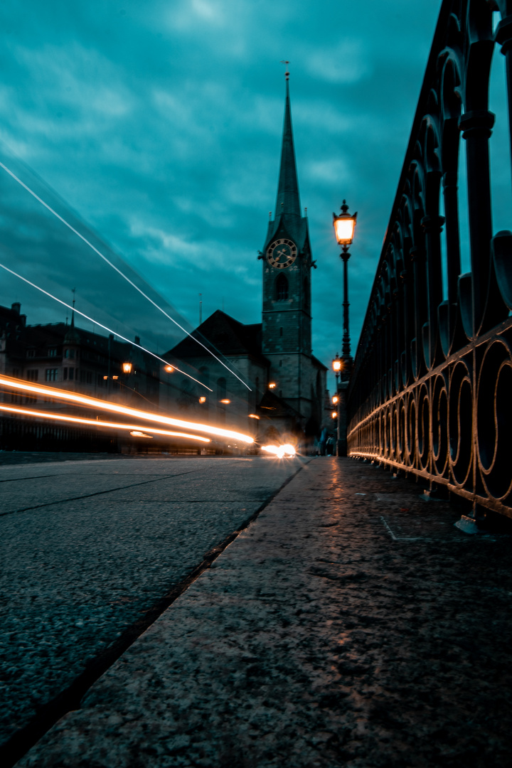 long exposure in Zurich