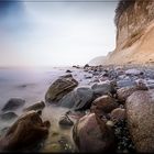 Long exposure - on Rügen - Chalk Cliffs / Baltic sea