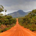 Long road to mount Bluff Knoll