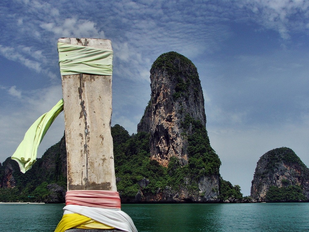 Long Tail Boat View