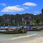 Long Tail Boats in Krabi