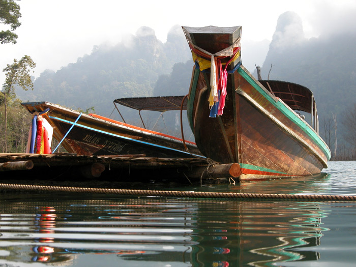 Long tails at Cheow Lan