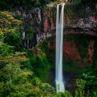 long waterfall