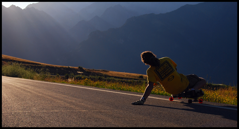 Longboard a Cerler