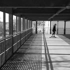 Longboard im Parkdeck