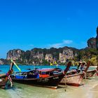 Longboat at Railay Beach