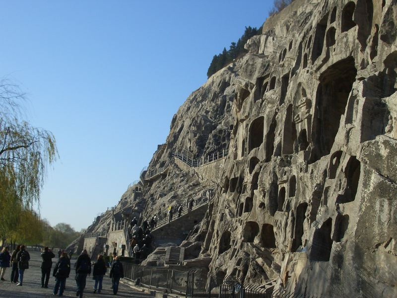 Longmen Grotten bei Luoyang