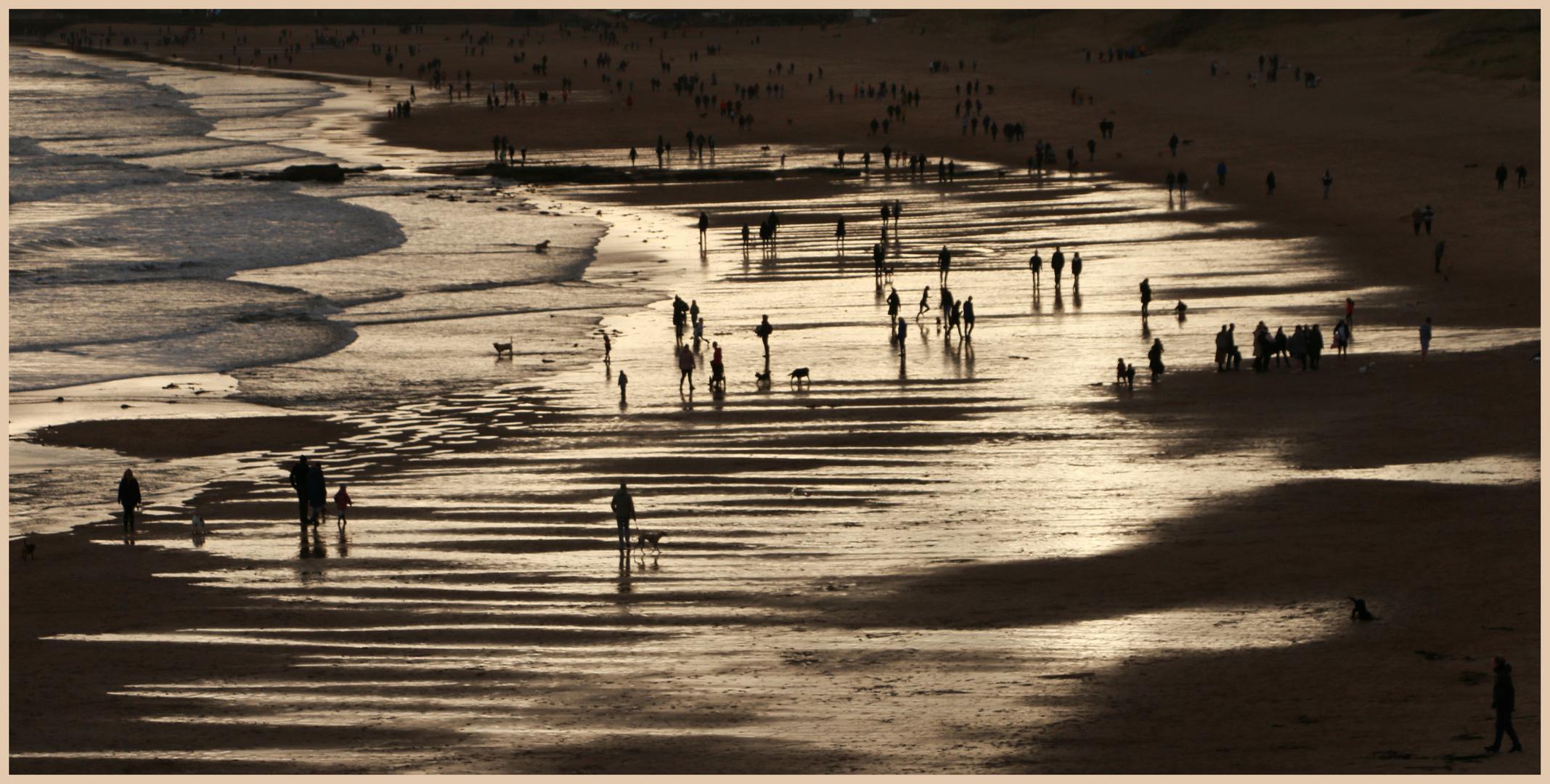 Longsands  Tynemouth New years day