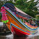 Longtailboat on the Khlong Lat Mayom