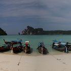 Longtailboats in Koh Phi Phi Don