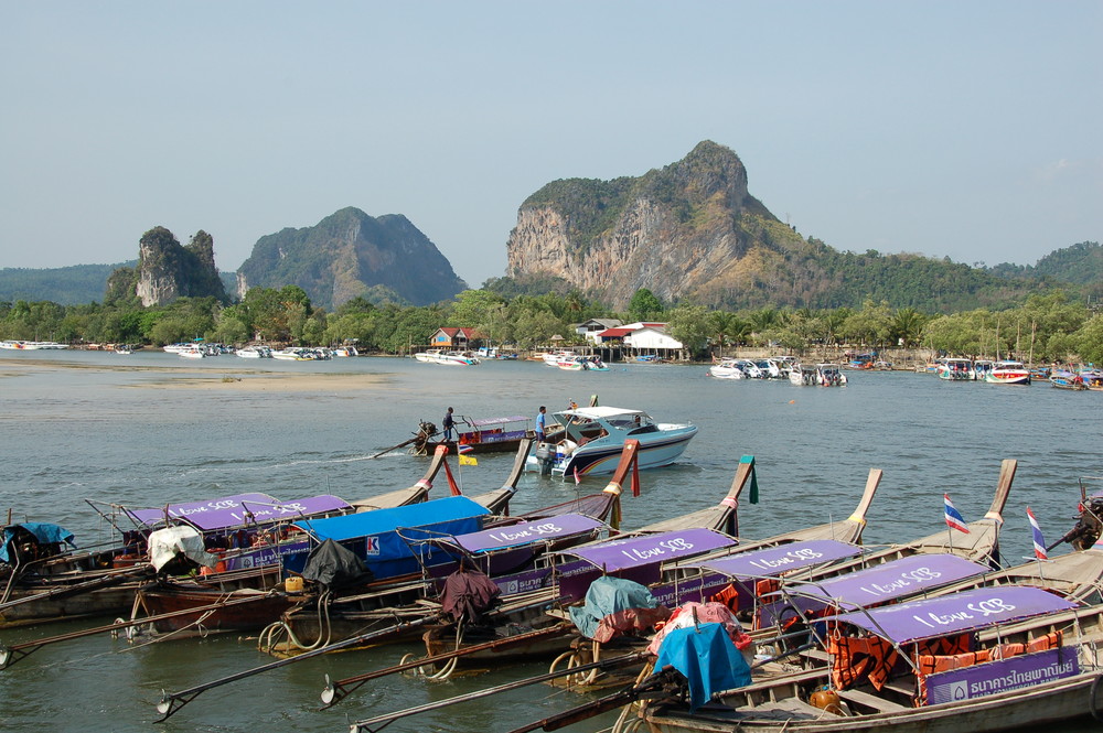 Longtailboote Krabi