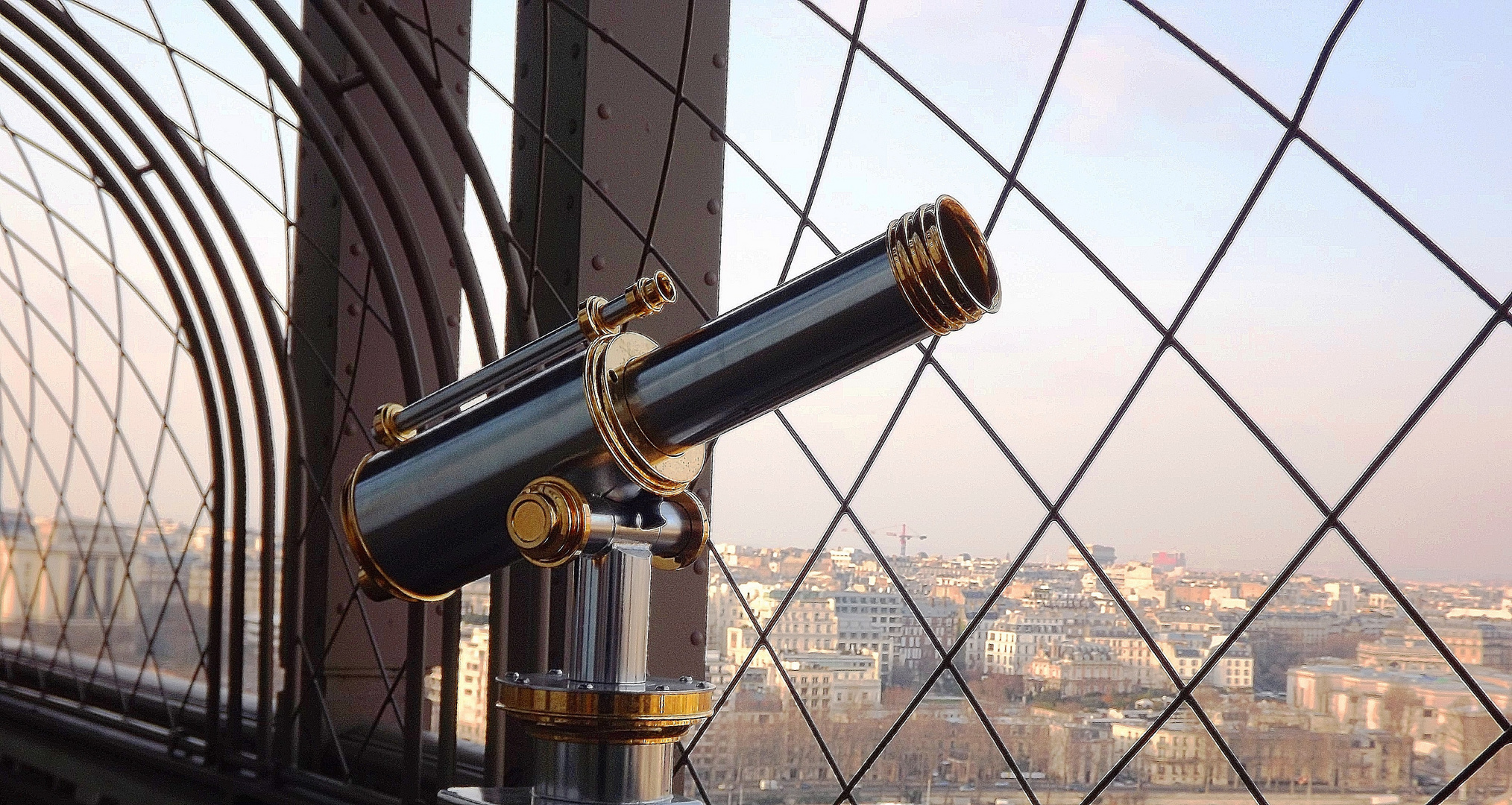 Longue vue de la Tour Eiffel