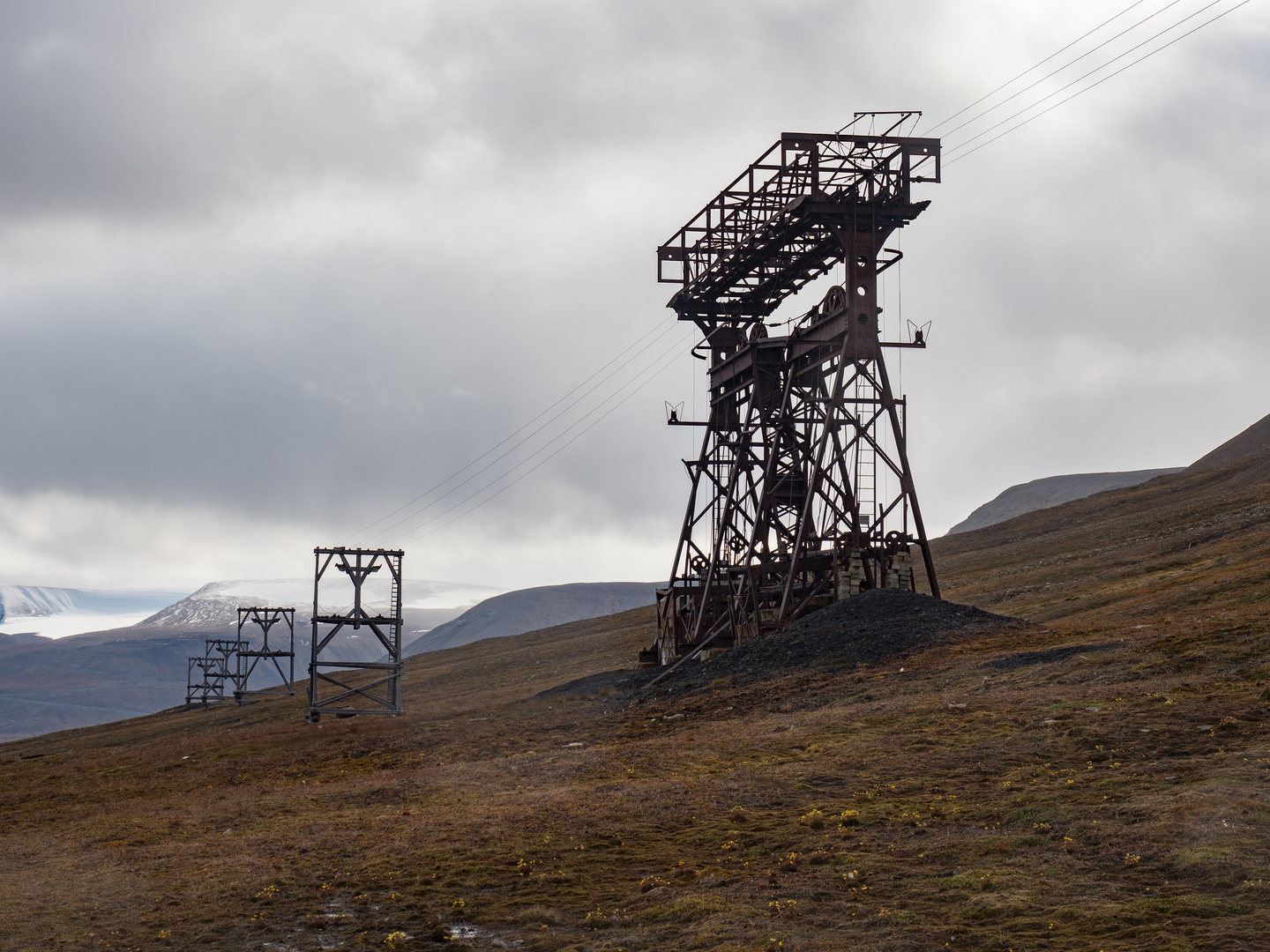 Longyearbyen, Bergbau, Spitzbergen, 