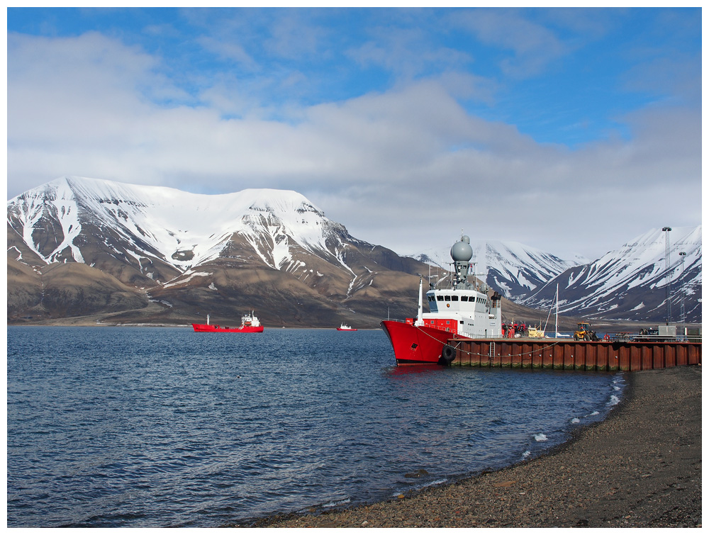 Longyearbyen - Hafen