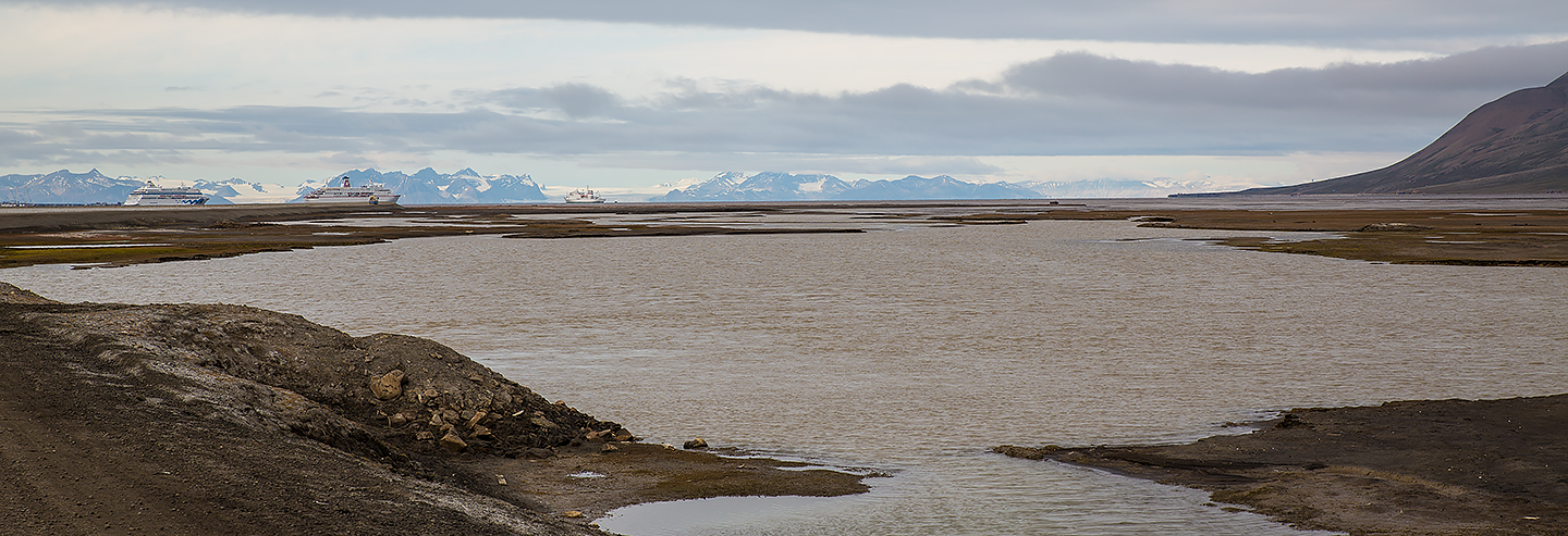 Longyearbyen im Sommer