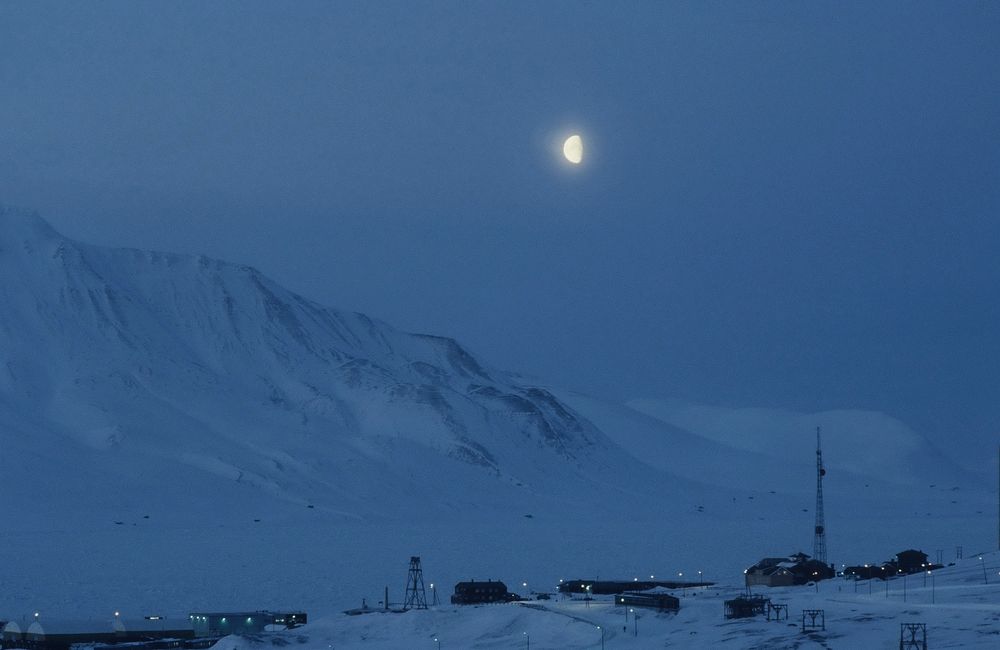 Longyearbyen - Polarnacht