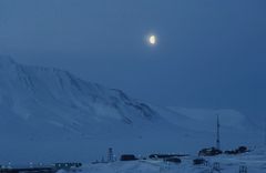 Longyearbyen - Polarnacht