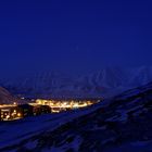 Longyearbyen´s "Blue Night"