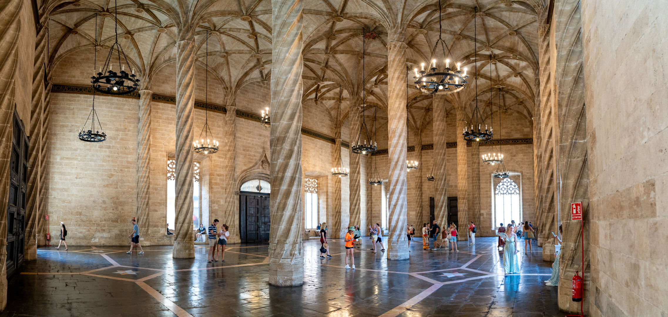 Lonja de la Seda "Seidenbörse" in Valencia