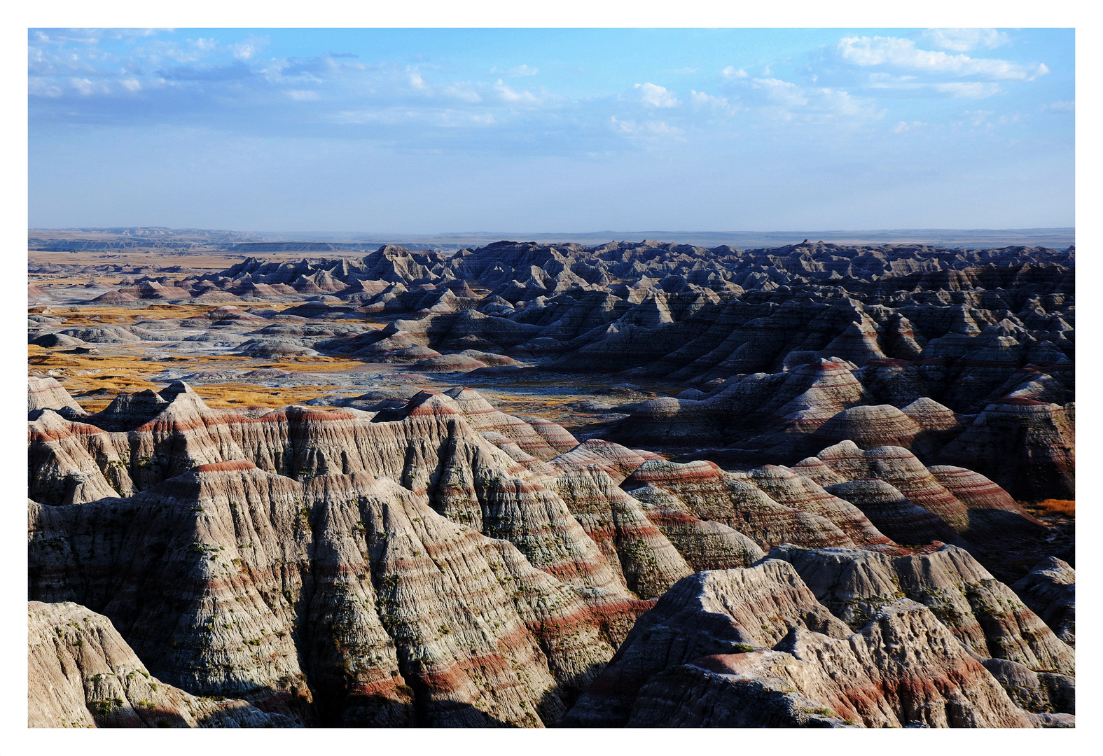 Look across the Badlands