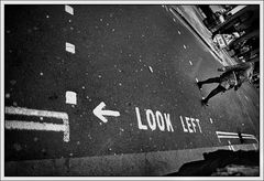 look left